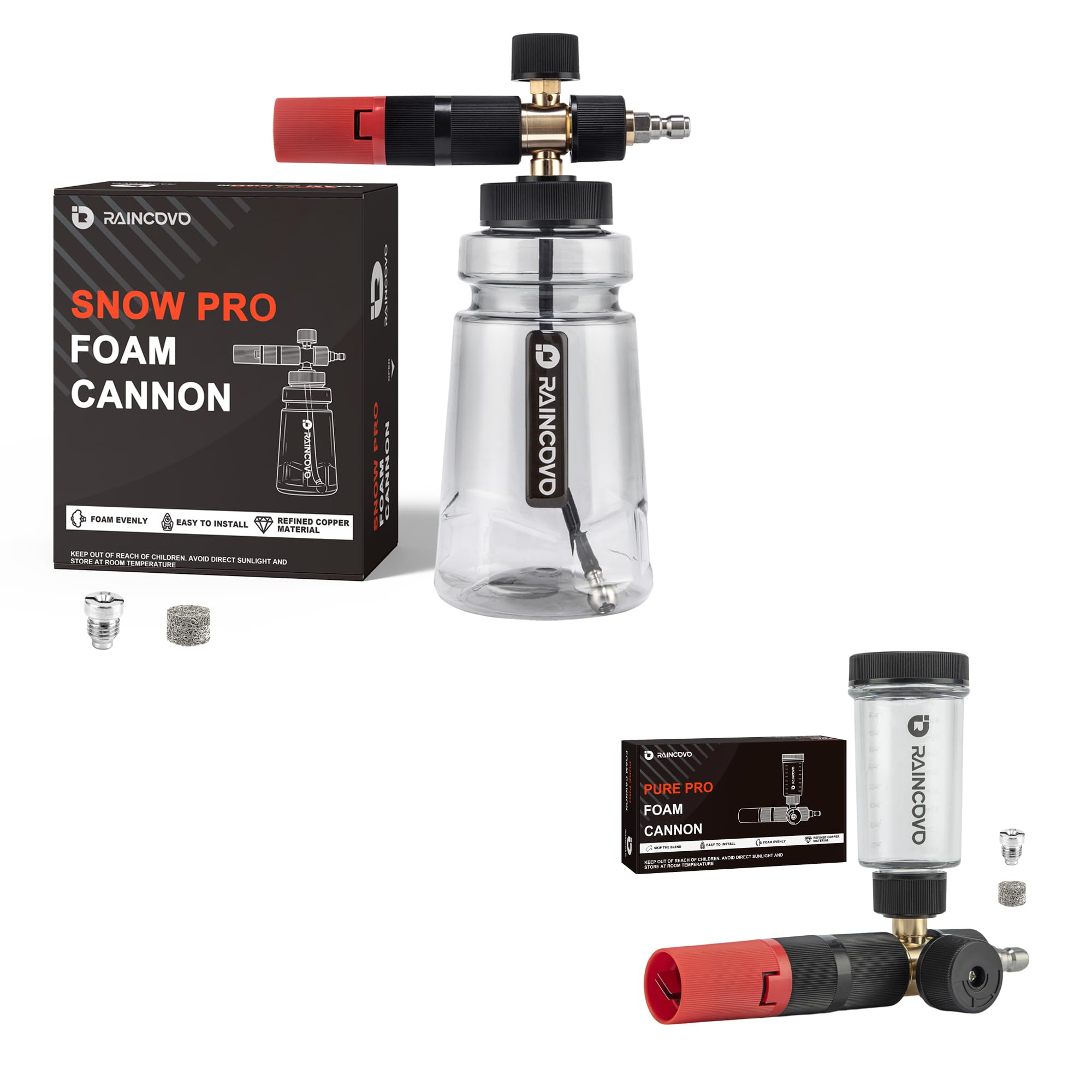 Amazon.com: Raincovo Snow Pro Foam Cannon and Pure Pro Foam Cannon